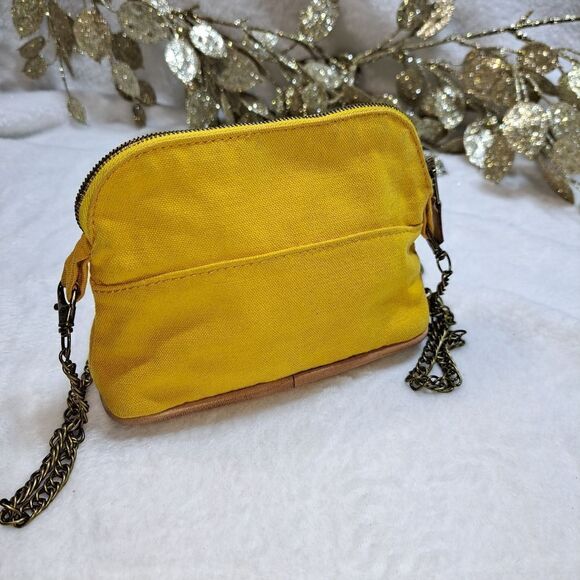 Hermès Bolide Mini Canvas Pouchette with Unbranded Chain Authentic - Picture 7 of 15